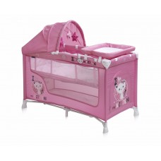 Манеж детский Nanny 2+ Pink Kitten LORELLI (10080201612)